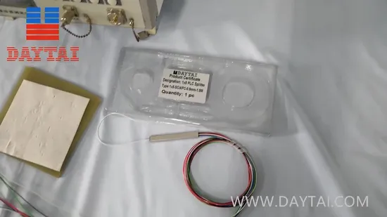 Factory Supply Wholesale Rack Mounted PLC Splitter 0.9mm Mini Type 1X16 PLC Splitter with Sc/APC Connector