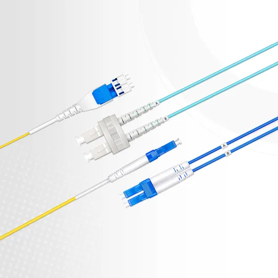 LC Upc to LC Upc Duplex 2 Fibers OS2 Riser (OFNR) 2.0mm Fiber Optic Jumper 