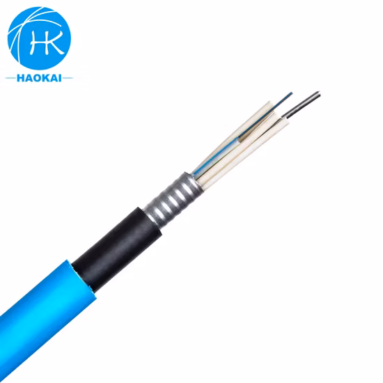 Outdoor Fiber Cable Double Jackets Flame
