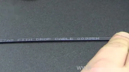 Gjxh Steel Wire Indoor 1, 2, 4, Core Optical Fiber FTTH Drop Cable G657A 