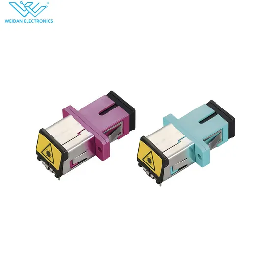 SC UPC Fiber Optic Removable Adapter Flanged Auto Shutter SC to SC Optical Adaptor Coupler 