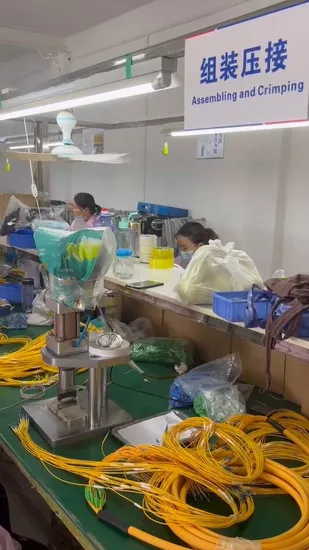 12/24/48/Core MPO/MTP Connector PVC Fiber Optic Patch Cord Pigtail Jumper 