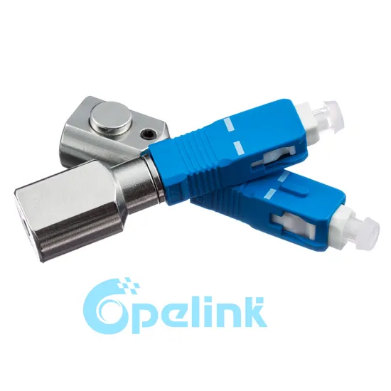 Stable Capability and High Reliability Fiber Optic Sc Bare Fiber Adapter 