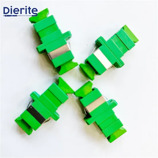 New Material Low Insert Loss 0.2dB FC St LC Sc Simplex Duplex Fiber Optic Adapter 
