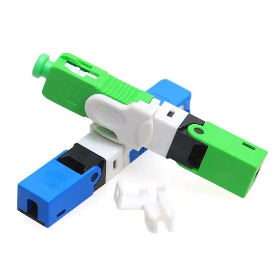 Quality Simplex Optical Flange Coupler Sc/APC Fiber Optic Adapter for Fast Connector 